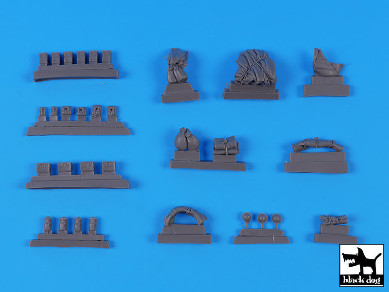 Blackdog BDT72168 1:72 DAC "Sawn-off" British Armoured Car accessory set