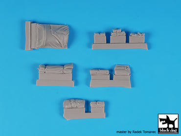 Blackdog BDT72173 1:72 Sd.Kfz.251/7 Ausf.C accessories set