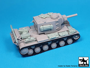 Blackdog BDT72182 1:72 Pz.Kpfw KV-2 accessories set