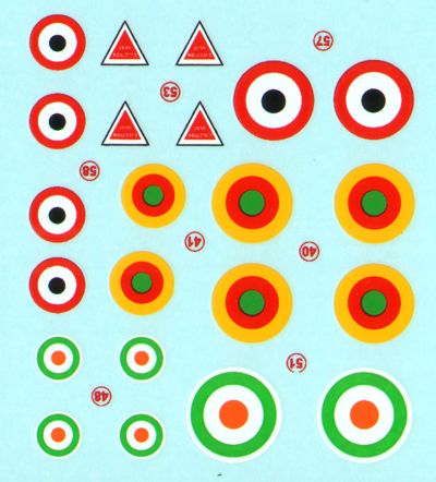 Berna Decals BER48111 1:48 African Air Forces Alpha Jets