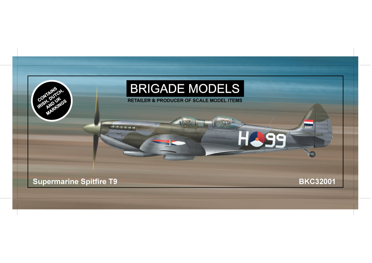 Brigade BKC32001 1:32 Spitfire T.9 Trainer 2-Seat Conversion
