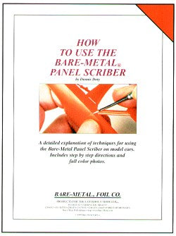 Bare-Metal BMBOOK2 Booklet on how to use BARE METAL PANEL SCRIBER on model cars