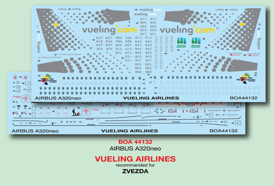 Boa Decals BOA144132 1:144 Airbus A320neo Vueling Airlines