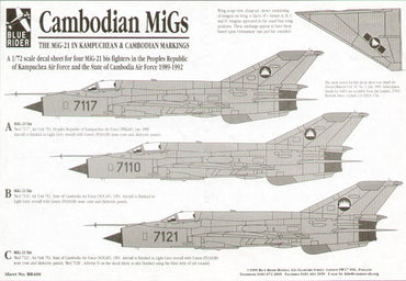 Blue Rider BR409 1:72 Mikoyan MiG-21bis