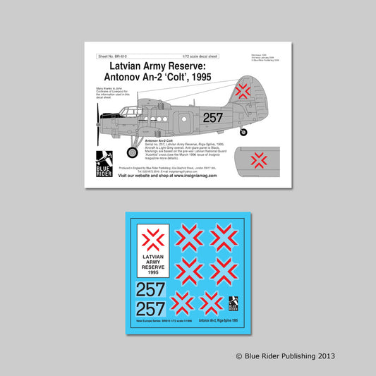 Blue Rider BR810 1:72 Antonov An-2 'Colt'