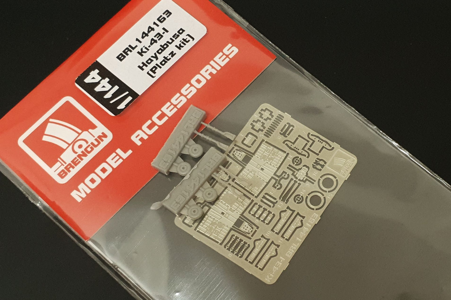 Brengun BRL144163 1:144 Nakajima Ki-43-I Hayabusa etched detail set