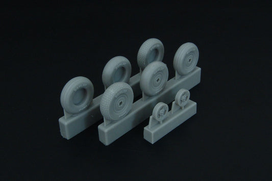 Brengun BRL48096 1:48 Supermarine Spitfire 3 spoke wheels set
