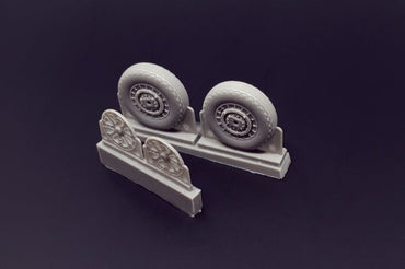 Brengun BRL48116 1:48 Corsair/Hellcat Ribbed/Diamond Tread Wheels