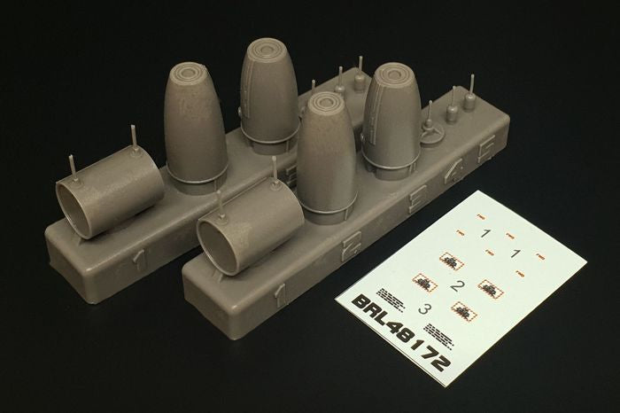 Brengun BRL48172 1:48 Mk 77 napalm bomb