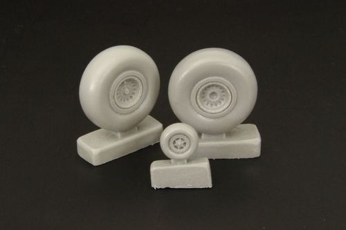 Brengun BRL72021 1:72 Boeing B-17G Flying Fortress wheel set