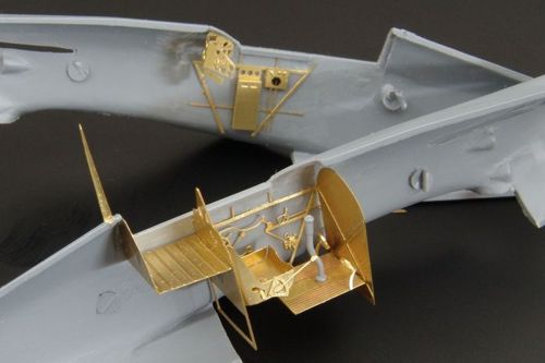 Brengun BRL72038 1:72 Morane-Saulnier MS.406C1 cockpit details