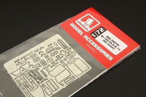 Brengun BRL72070 1:72 Messerschmitt Bf-109G -family -- PE parts