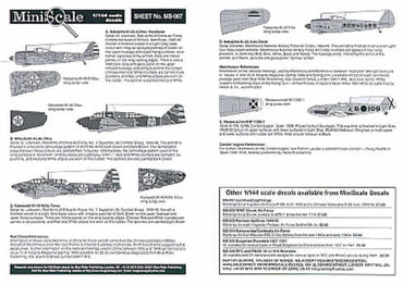 Blue Rider BRMS007 1:144 1938-1945 assortment Red China etc