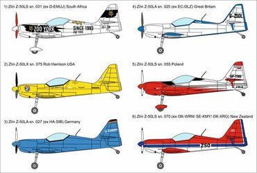 Brengun BRP72030 1:72 Zlin Z-50 "World wide users"