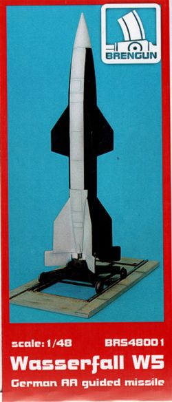 Brengun BRS48001 1:48 EMW C-2 Wasserfall resin kit of German AA rocket