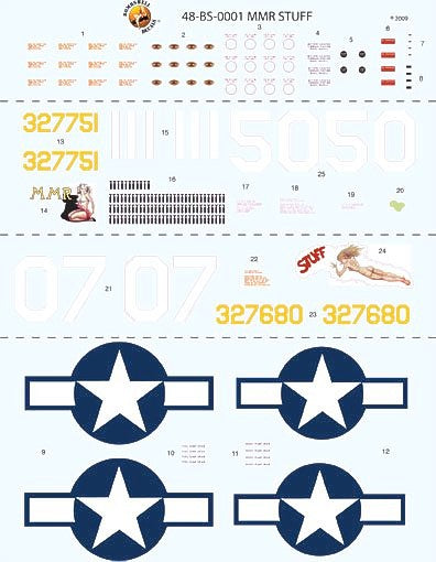 Bombshell BS48001 1:48 North-American B-25J Mitchell