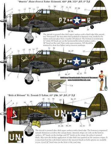 Bombshell BS48011 1:48 Republic P-47D Thunderbolt 'Razorback'
