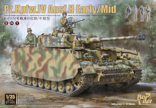 Border Model BT-005 1:35 Pz.Kpfw.IV Ausf.H Early/Middle production