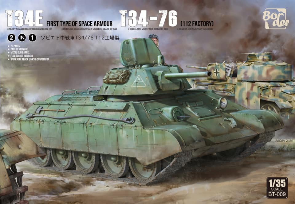 Border Model BT-009 1:35 Soviet T-34E