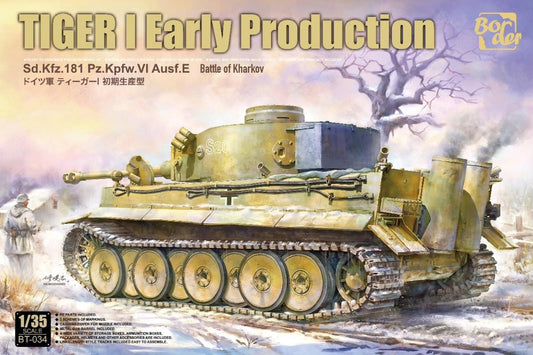 Border Model BT-034 1:35 Pz.Kpfw.VI Tiger I Early Production
