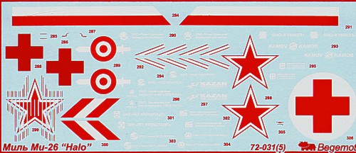 Begemot BT72031 1:72 Mil Mi-26 'Halo'