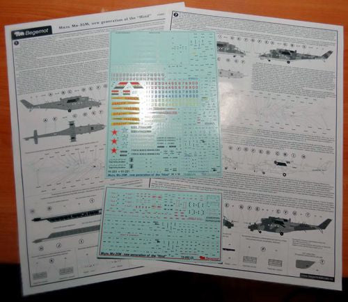 Begemot BT72053 1:72 Mil Mi-35M "Hind"