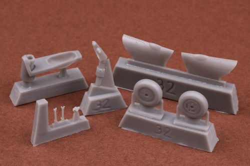 Attitude BUC-32017 1:32 Spitfire Mk.II Tail Wheel Set