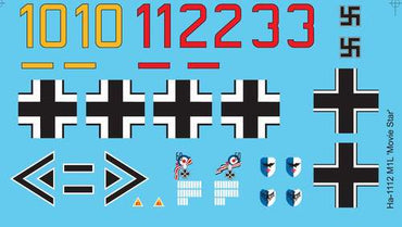 Attitude BUC-32003 1:32 HA-1112M1L Buchon Movie Star Decals