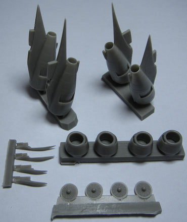 Bra.Z Models BZ4093 1:144 Douglas DC-8 PW JT3D-3 Engines