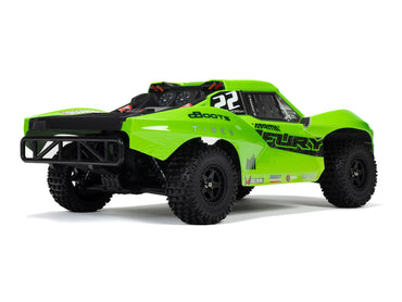 Arrma FURY MEGA 550 4X2 SCT ARTR (No Battery/Charger) RTR RC Truck - Green 1:10