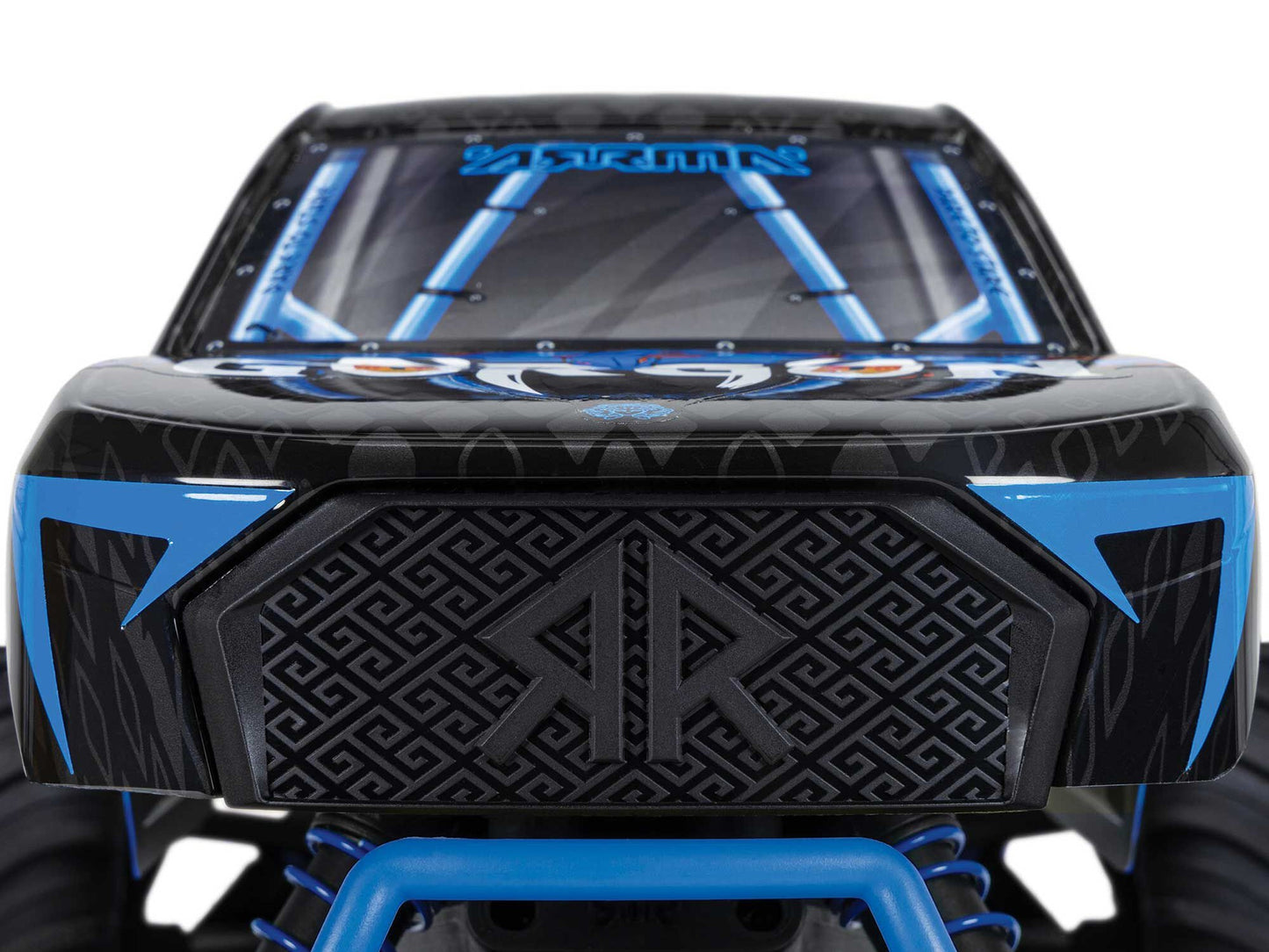 Arrma GORGON MEGA 550 2WD MT with Battery & Charger RTR RC Truck - Blue 1:10