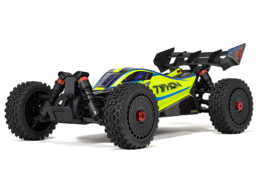 Arrma TYPHON 223S BLX 4X4 RC Buggy RTR with DSC - Yellow 1:8 ARA4306V4T2