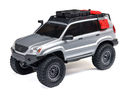 Axial SCX24 Lexus GX 470 4WD RC Rock Crawler RTR - Silver 1:24 AXI-1532T2