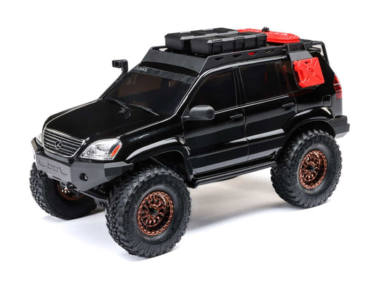 Axial SCX24 Lexus GX 470 4WD RC Rock Crawler RTR - Black 1:24 AXI-1532T3