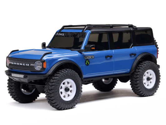 Axial SCX30 Ford Bronco 4x4 RTR RC 1:30 Rock Crawler - Blue