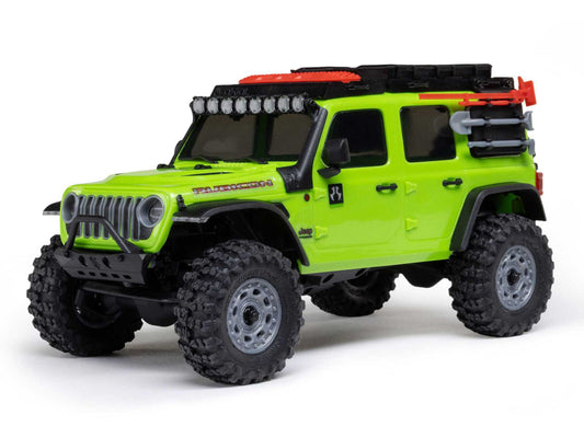 Axial SCX30 Jeep Wrangler JLU 4x4 RTR RC 1:30 Rock Crawler - Green