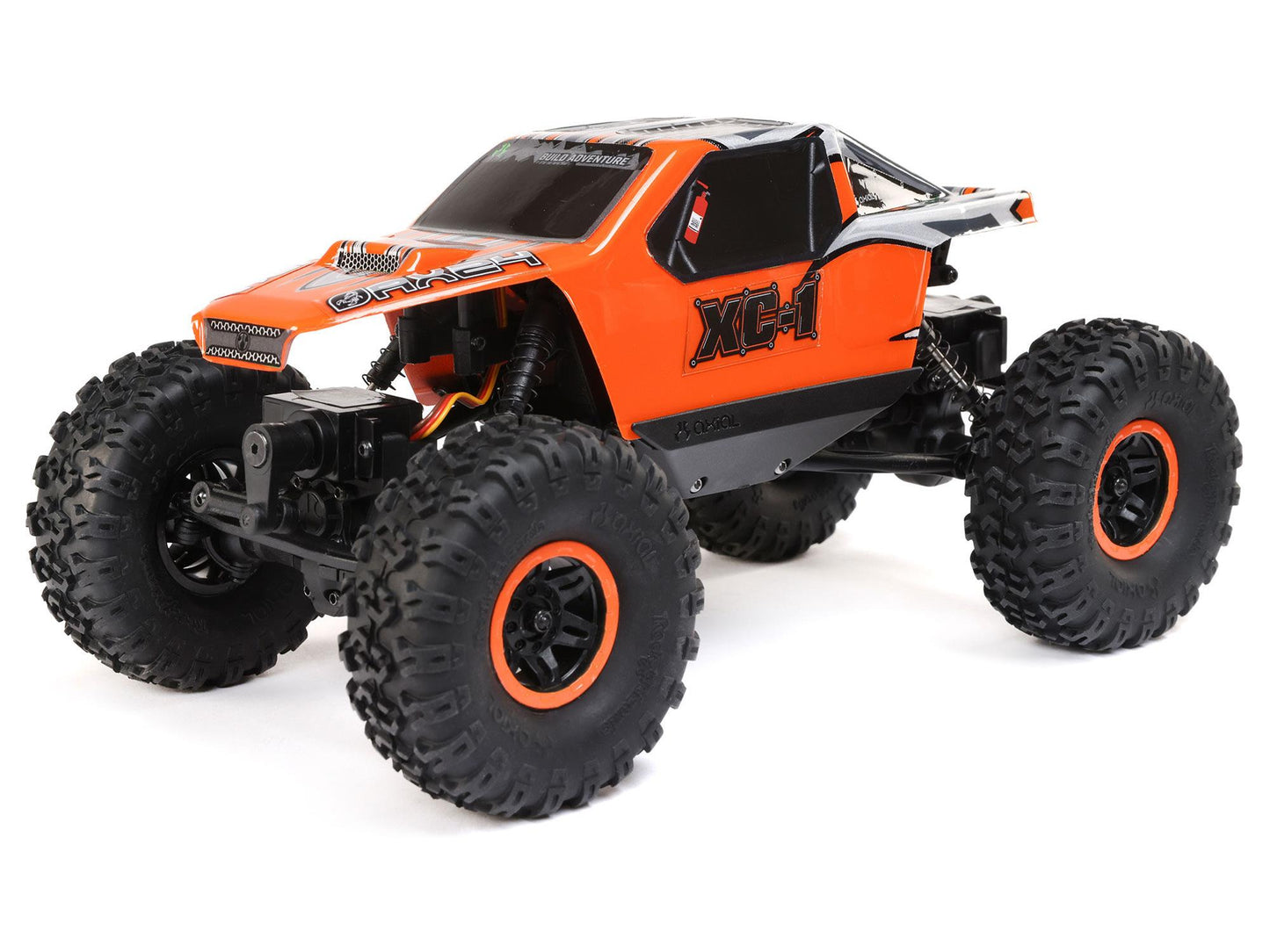 Axial 1/24 AX24 XC-1 4WS Crawler Brushed RTR, Orange AXI00003T2