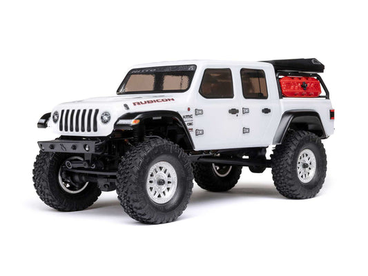 Axial SCX24 Jeep JT Gladiator 4WD RC Rock Crawler RTR - White 1:24 AXI00005V2T4