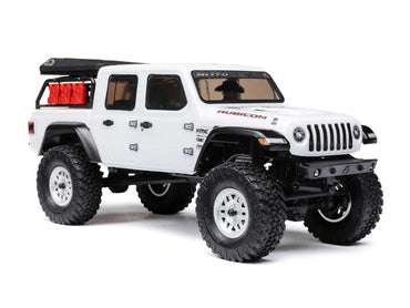 Axial SCX24 Jeep JT Gladiator 4WD RC Rock Crawler RTR - White 1:24 AXI00005V2T4