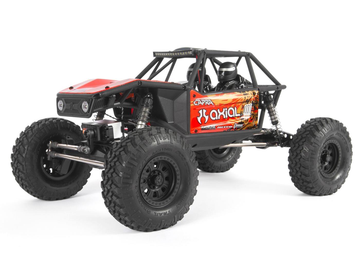 Axial 1:10 Capra 1.9 Unlimited Trail Buggy 4WD RTR, Red AXI03000BT1