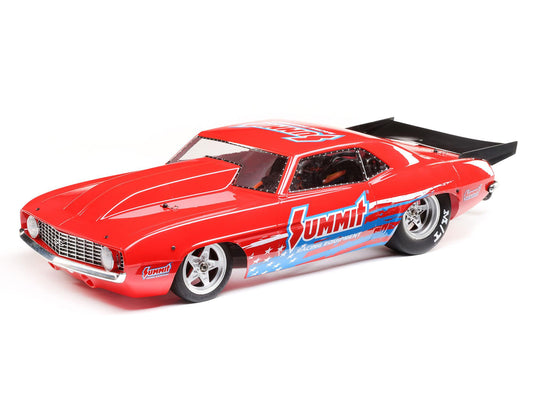 Losi 69 Camaro 22S Drag Car, BL RTR, Summit: 1:10 2WD LOS03035T1