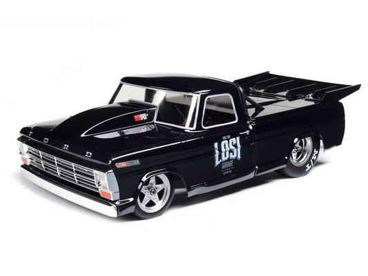 Losi 68 F100 22S Drag Car, BL RTR, Losi Gar: 1:10 2WD LOS03045T2