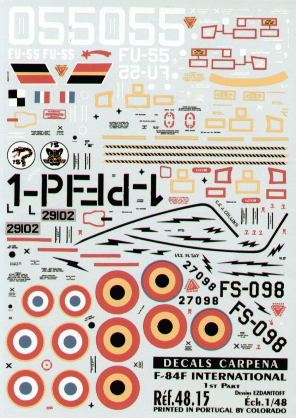 Colorado CA48015 1:48 Republic F-84F