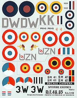 Colorado CA48085 1:48 International Supermarine Spitfire Part 4
