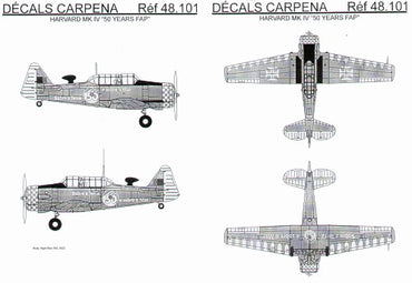Colorado CA48101 1:48 North-American Harvard Mk.IV