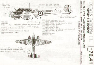 Colorado CA72041 1:72 Vichy Air Force 1940-42 Part 2