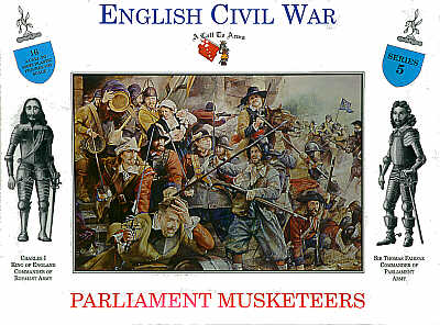 A Call To Arms CALL3205 1:32 Parliament Musketeers 16 figures
