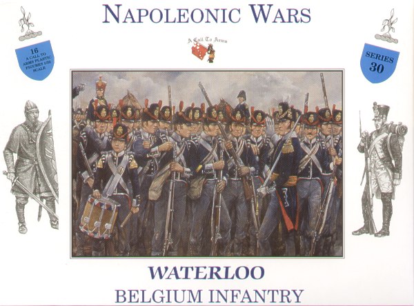 A Call To Arms CALL3230 1:32 Belgian Infantry Waterloo