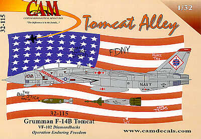 CAM CAM32115 1:32 Grumman F-14B Tomcat