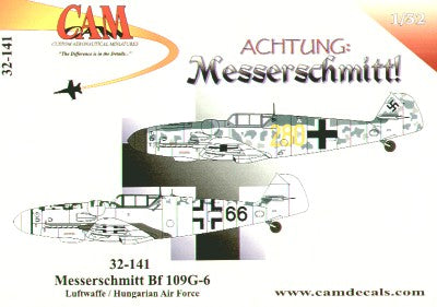 CAM CAM32141 1:32 Messerschmitt Bf-109G-6